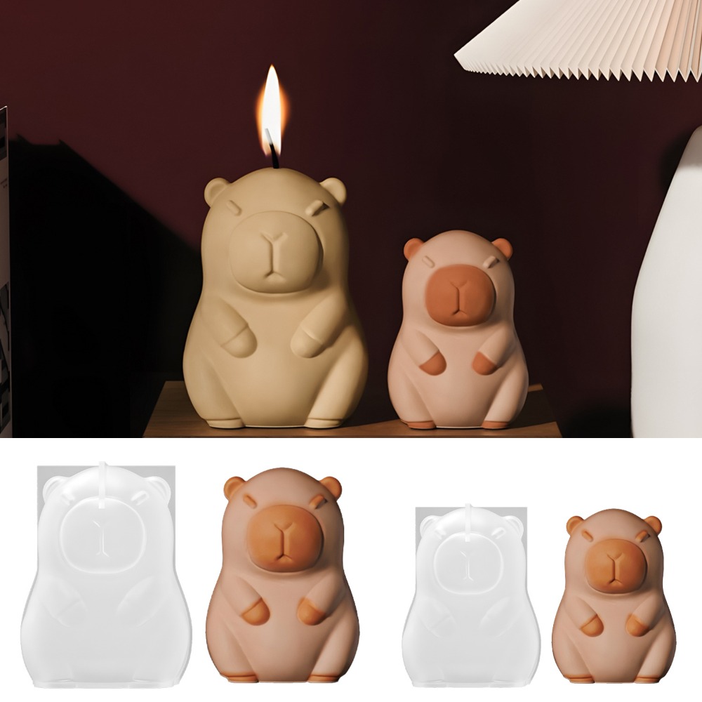 Candle Making Supplies For Beginners - Vela aromática de capibara de pie,