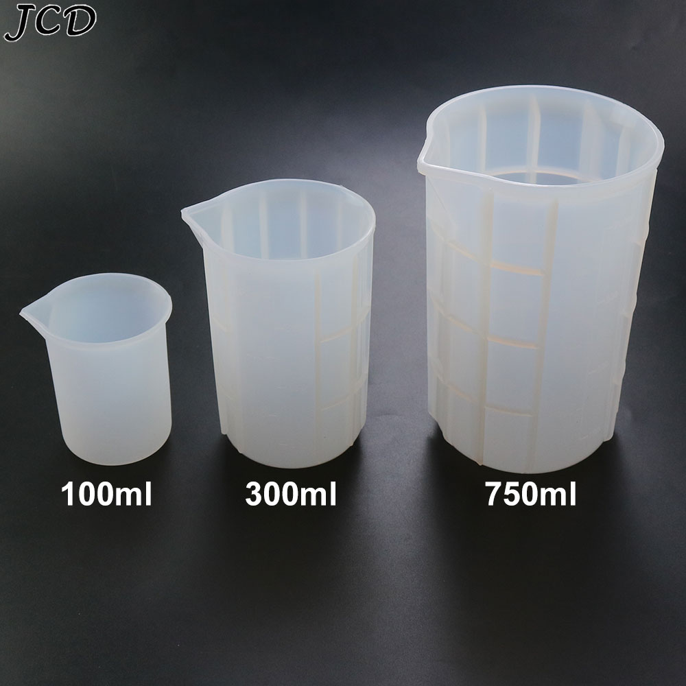 Candle Making Supplies For Beginners - JCD 100ML/300ML/750ML taza medidora de silicona