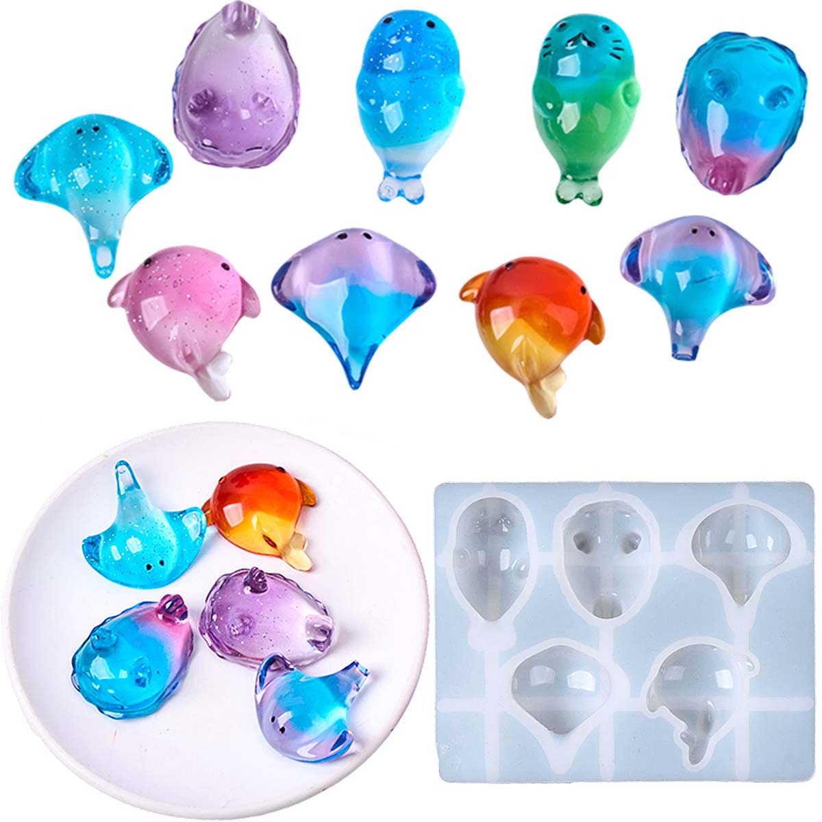 Candle Sachet - Molde de silicona 3D de rayo