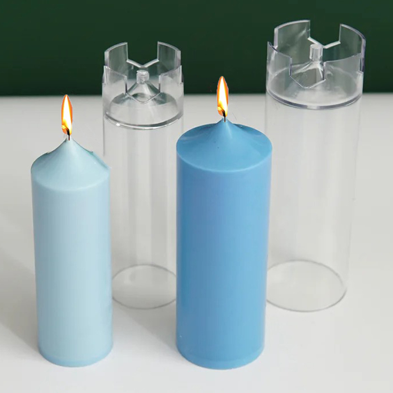 Candle Making Supplies For Beginners - Molde de vela cilíndrica de aguja