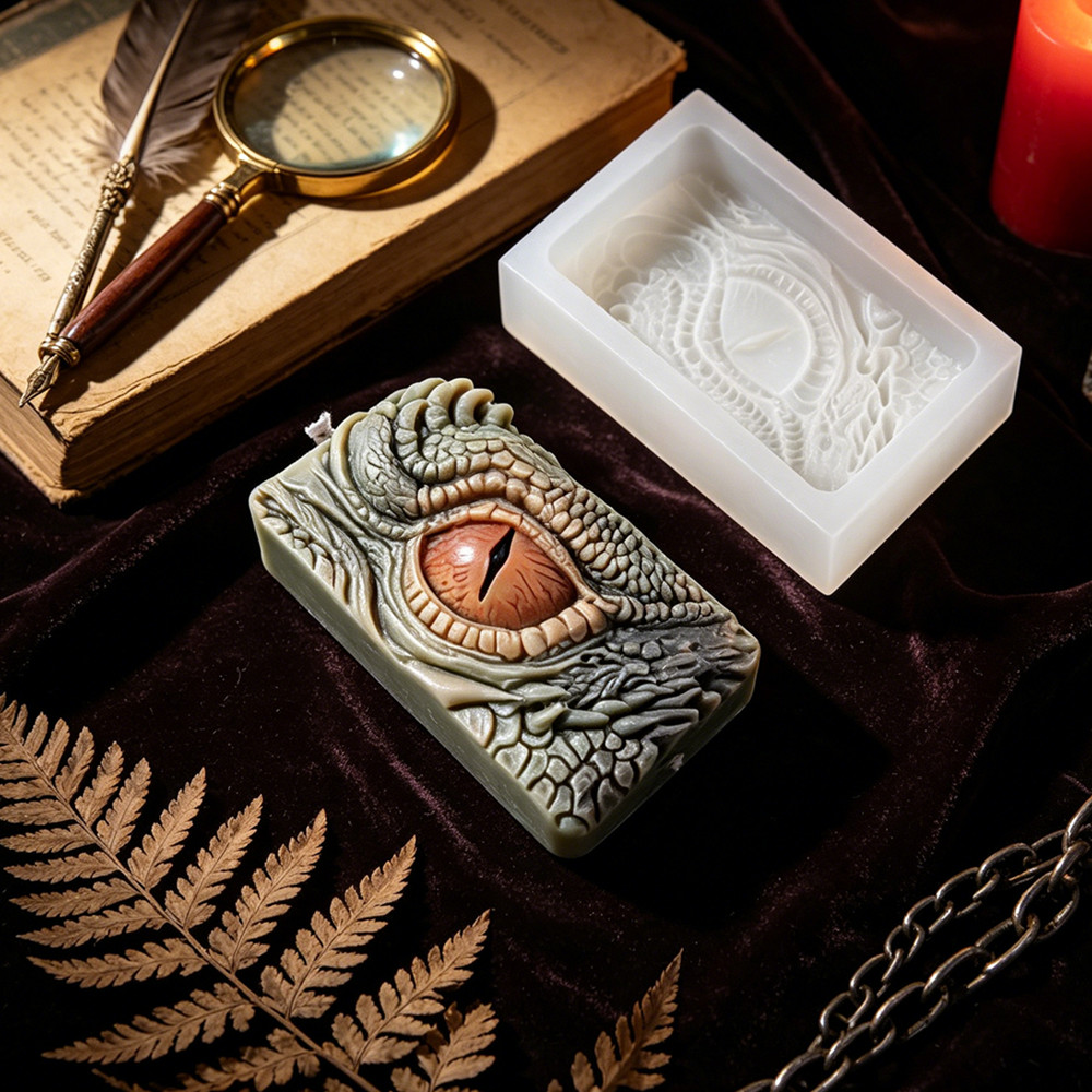 Molde de silicona Ojo de Dragó - Candle Wax Scale reseña y precio