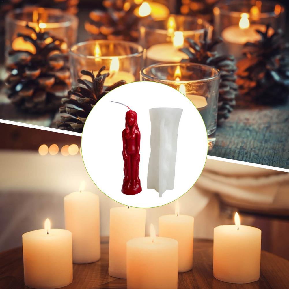 Molde de vela humanoide para h - Candle Making Supplies For Beginners reseña y precio