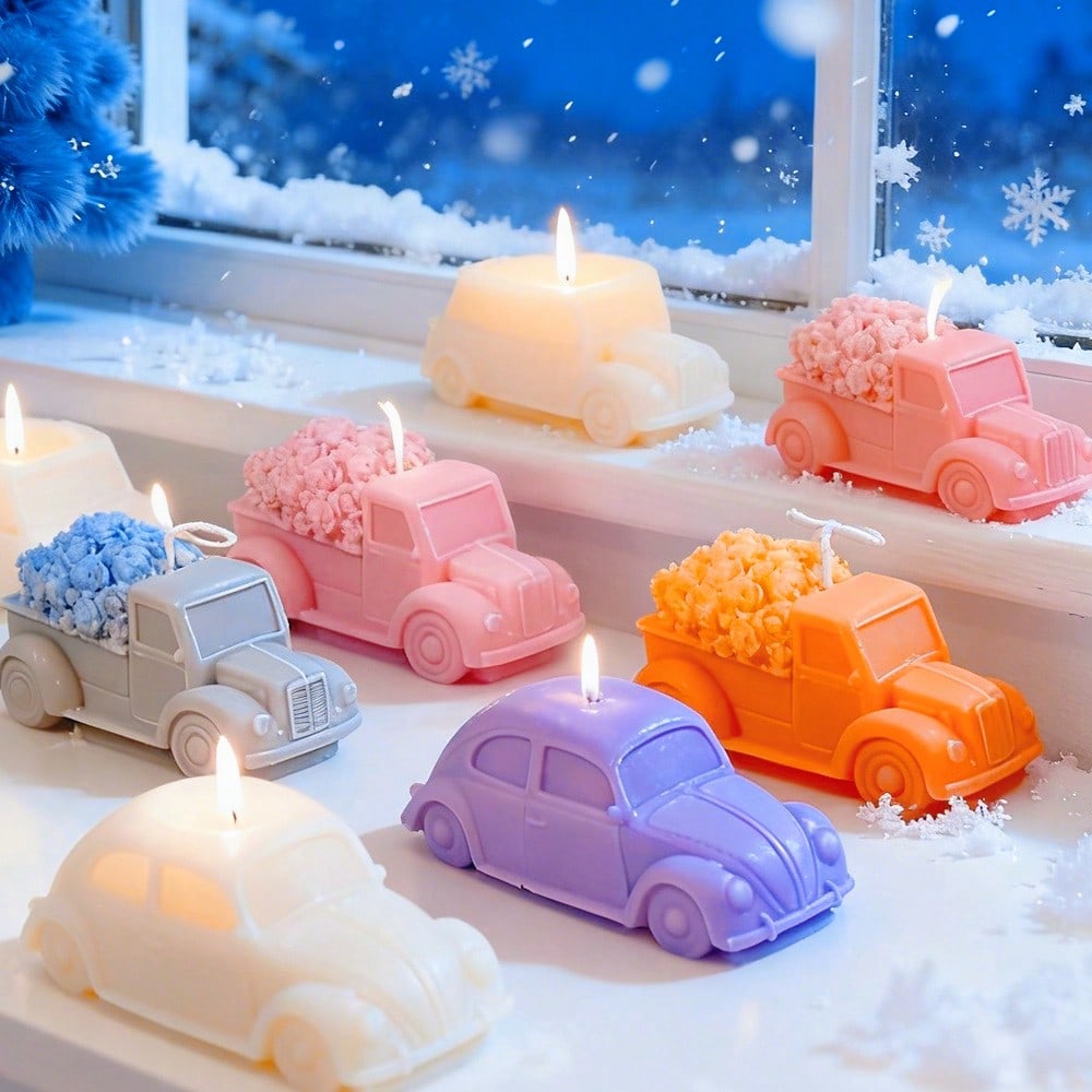 Molde de silicona multiestilo  - Candle Making Supplies For Beginners reseña y precio